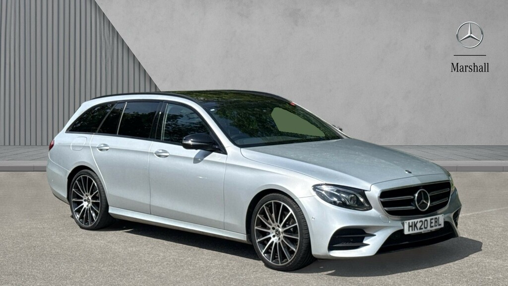 Mercedes-Benz E Class E Class E220d Amg Line Night Edition Prem 9G Silver