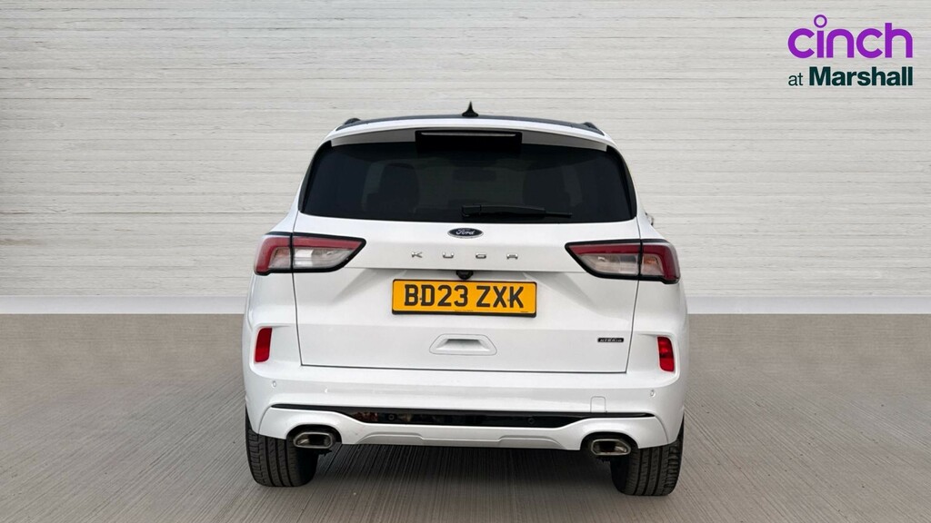Ford Kuga Ford Kuga Estate 2.5 Phev St-line X Edition Cv BD23ZXK White #4
