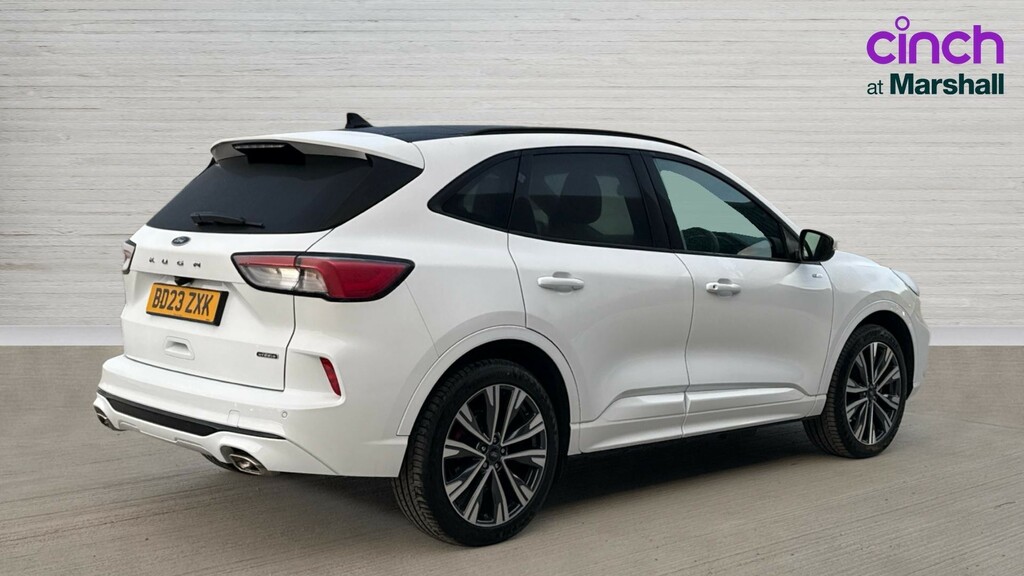 Ford Kuga Ford Kuga Estate 2.5 Phev St-line X Edition Cv BD23ZXK White #3