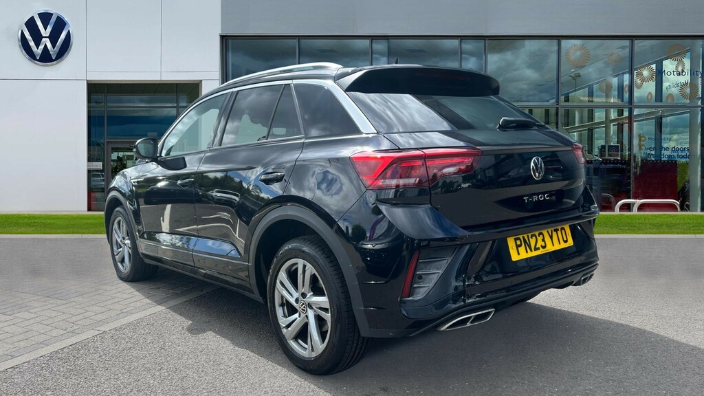 Volkswagen T-Roc T-roc 1.5 Tsi R-line Dsg PN23YTO Black #3