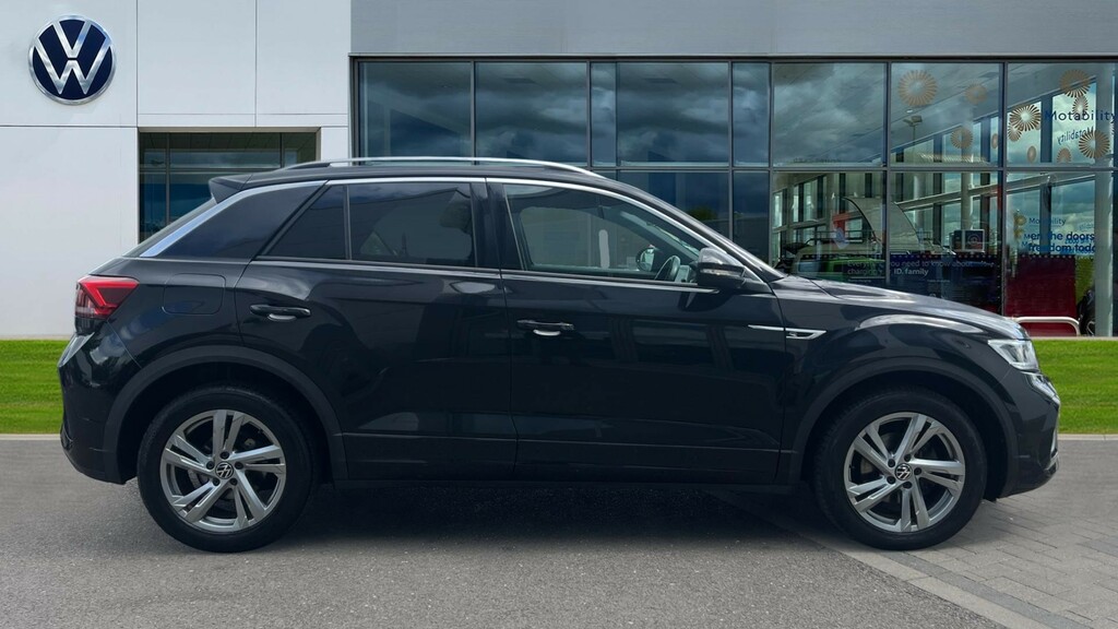 Volkswagen T-Roc T-roc 1.5 Tsi R-line Dsg PN23YTO Black #4
