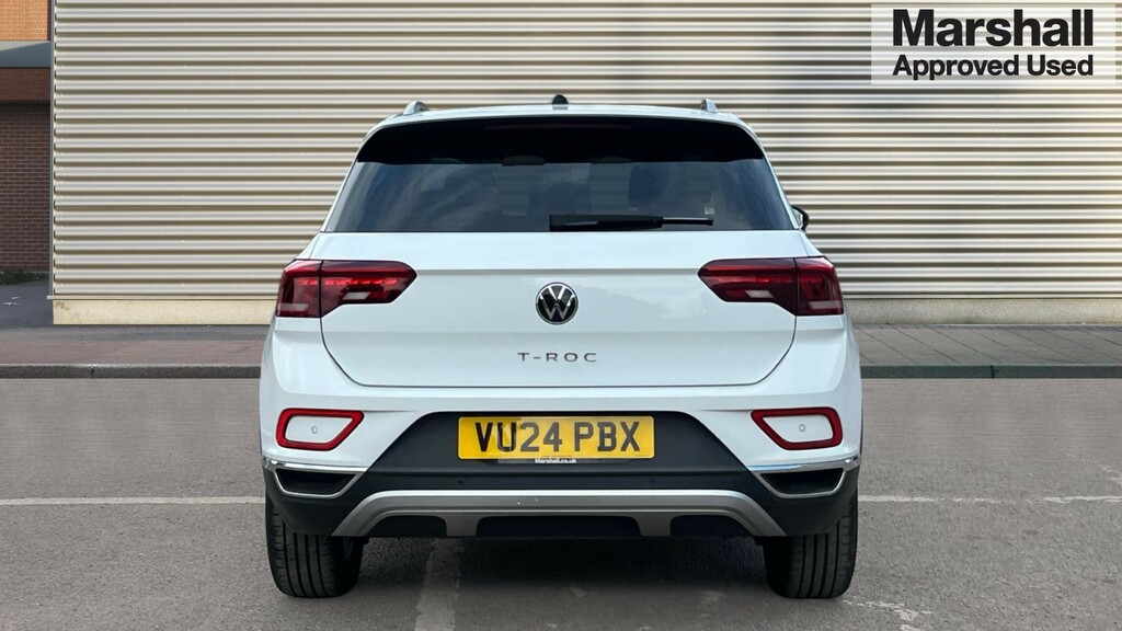 Volkswagen T-Roc T-roc 1.5 Tsi Style Dsg VU24PBX White #4