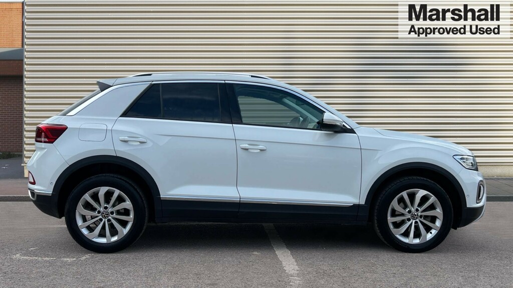 Volkswagen T-Roc T-roc 1.5 Tsi Style Dsg VU24PBX White #2