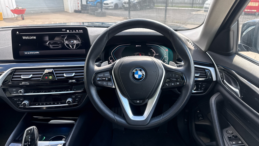 BMW 5 Series 5 Series 530E Se YD23APM Blue #5