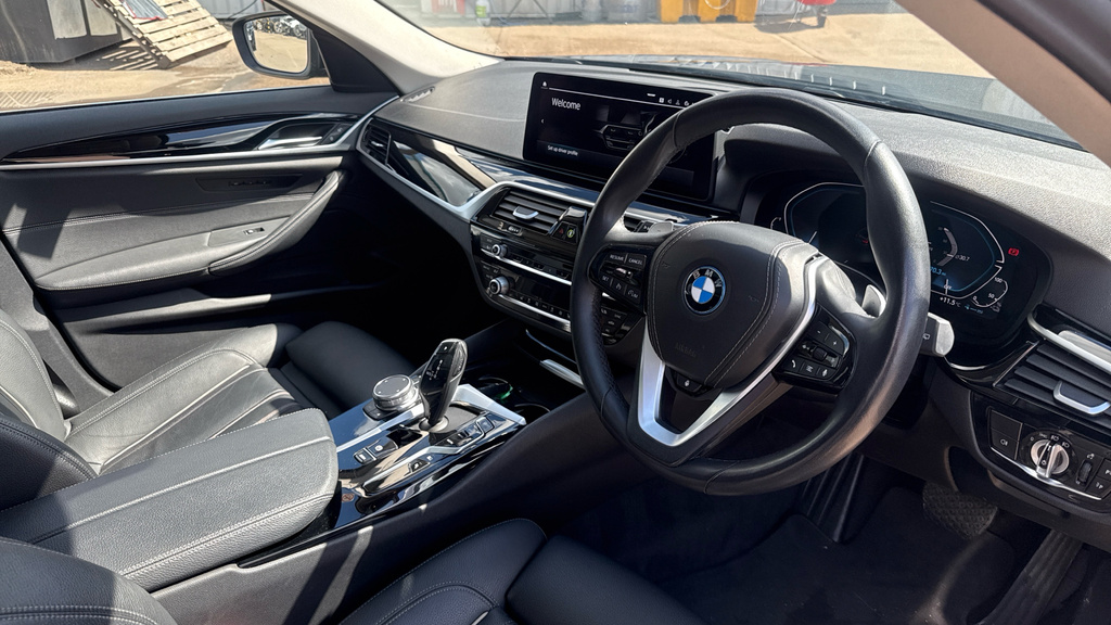 BMW 5 Series 5 Series 530E Se YD23APM Blue #6