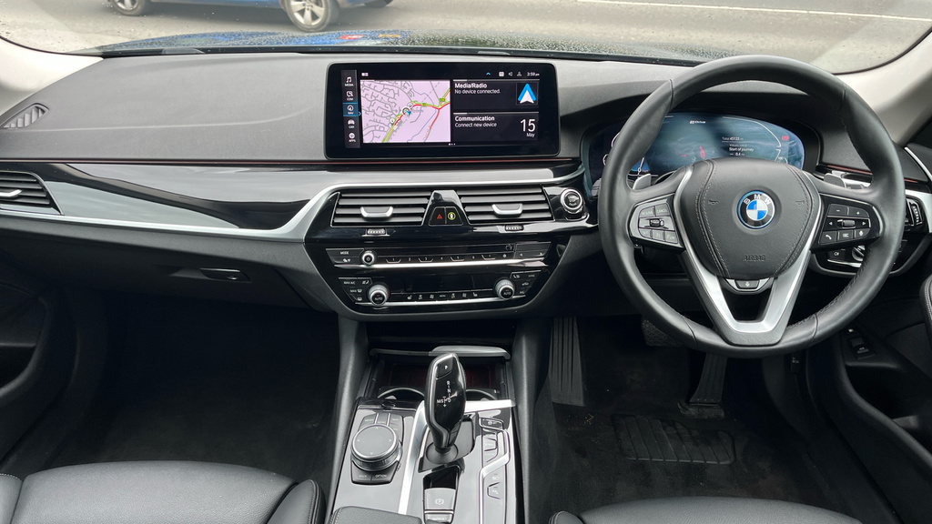 BMW 5 Series 5 Series 530E Se YD23ABW Black #4