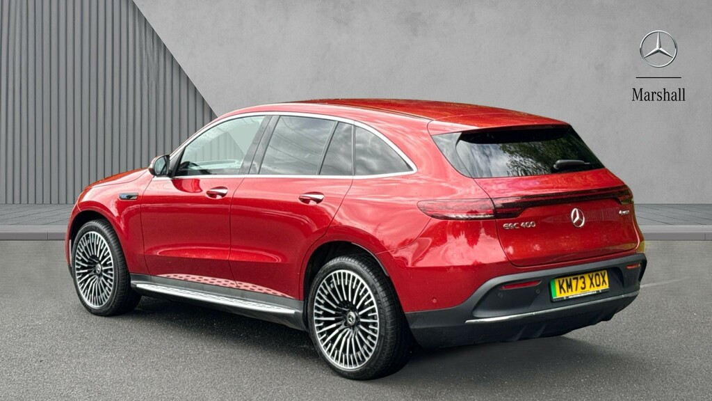 Mercedes-Benz EQC Eqc 400 300Kw Amg Line Premium 80Kwh KM73XOX Red #2