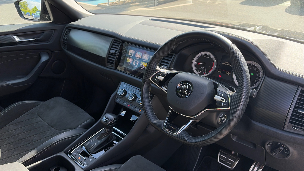Skoda Kodiaq Kodiaq 2.0 Tsi 190 Sport Line 4X4 Dsg 7 Seat Black #6