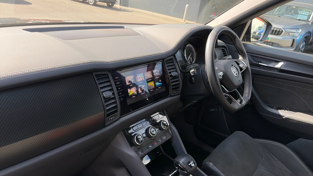Skoda Kodiaq Kodiaq 2.0 Tsi 190 Sport Line 4X4 Dsg 7 Seat Black #2