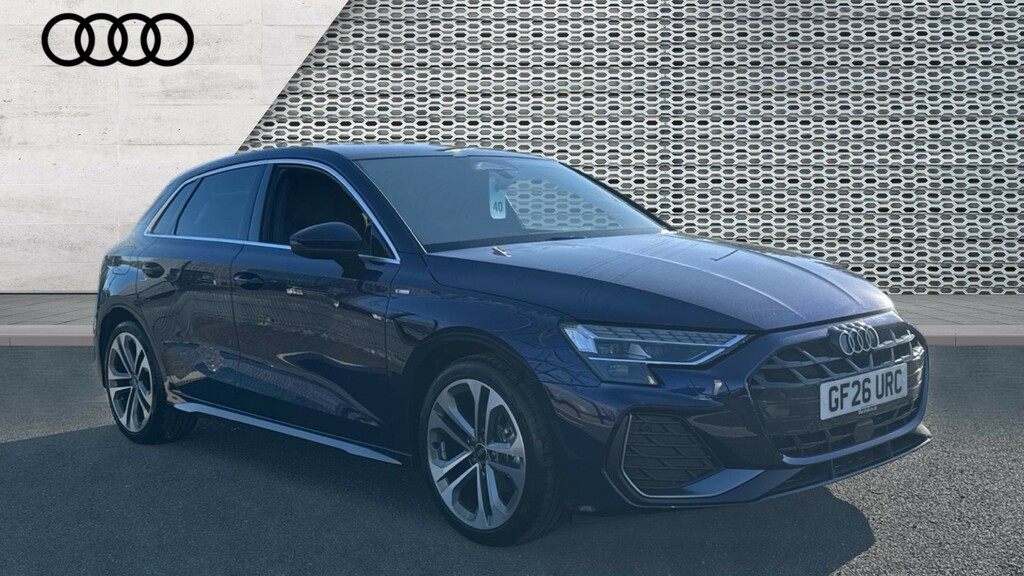 Audi A3 Audi A3 Sportback S Line Tfsi 150 Ps S Tronic Blue