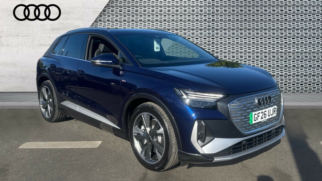 Audi Q4 E Tron Audi Q4 S Line 45 E-tron 210,00 Kw Blue