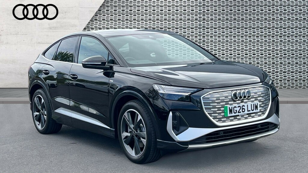 Audi Q4 E Tron Audi Q4 E-tron Sportback 250Kw 55 Quattro 82Kwh S Black