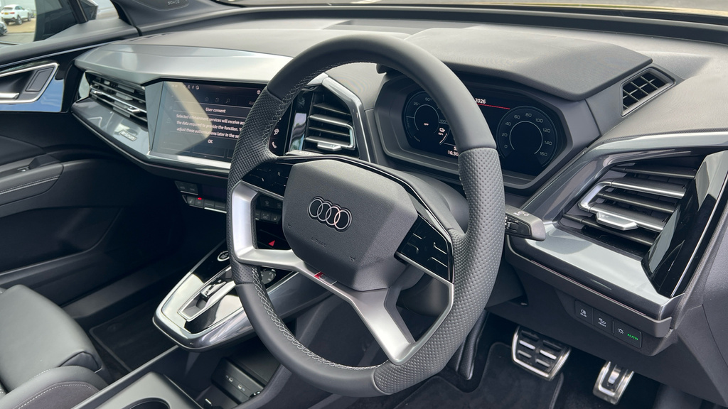 Audi Q4 E Tron Audi Q4 E-tron Sportback 250Kw 55 Quattro 82Kwh S WG26LUW Black #6