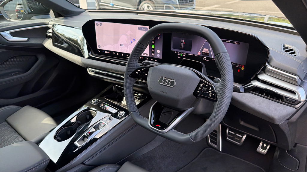 Audi A5 Audi A5 Saloon Black Edition E-hybrid Quattro 299 GJ26UXW Grey #6