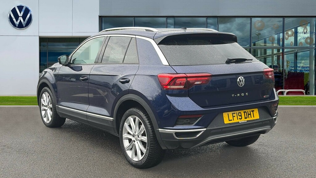 Volkswagen T-Roc T-roc 2.0 Tsi 4Motion Sel Dsg LF19DHT Blue #3
