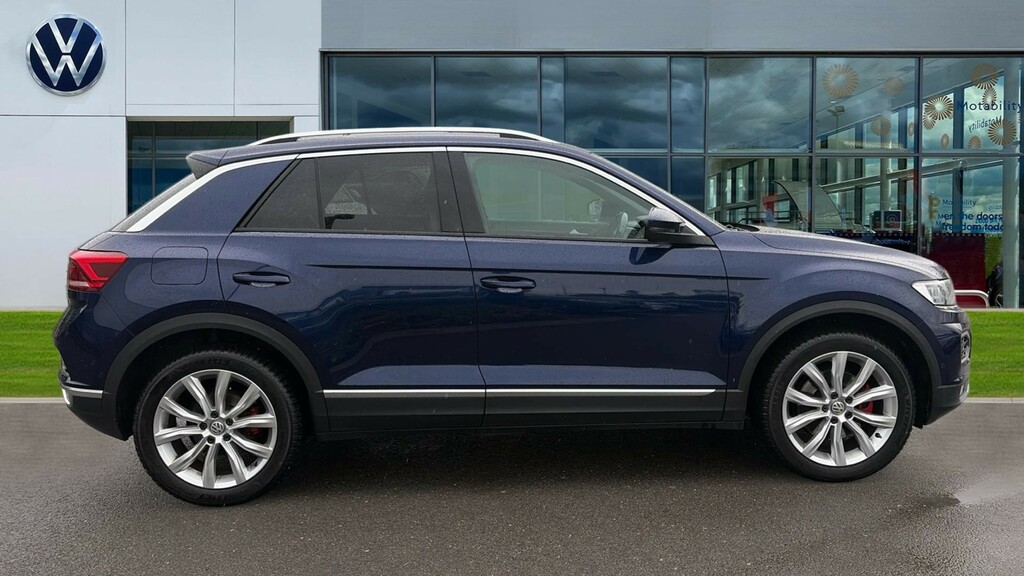 Volkswagen T-Roc T-roc 2.0 Tsi 4Motion Sel Dsg LF19DHT Blue #4