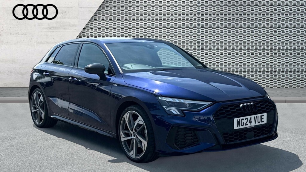Audi A3 A3 35 Tfsi Black Edition S Tronic Tech Pack Blue