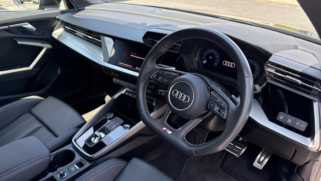 Audi A3 A3 35 Tfsi Black Edition S Tronic Tech Pack WG24VUE Blue #6