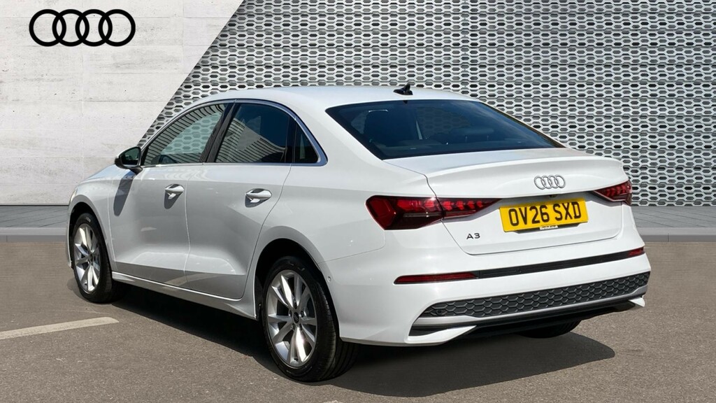 Audi A3 Audi A3 Saloon 1.5 Tfsi 116 Sport S Tronic Te White #3