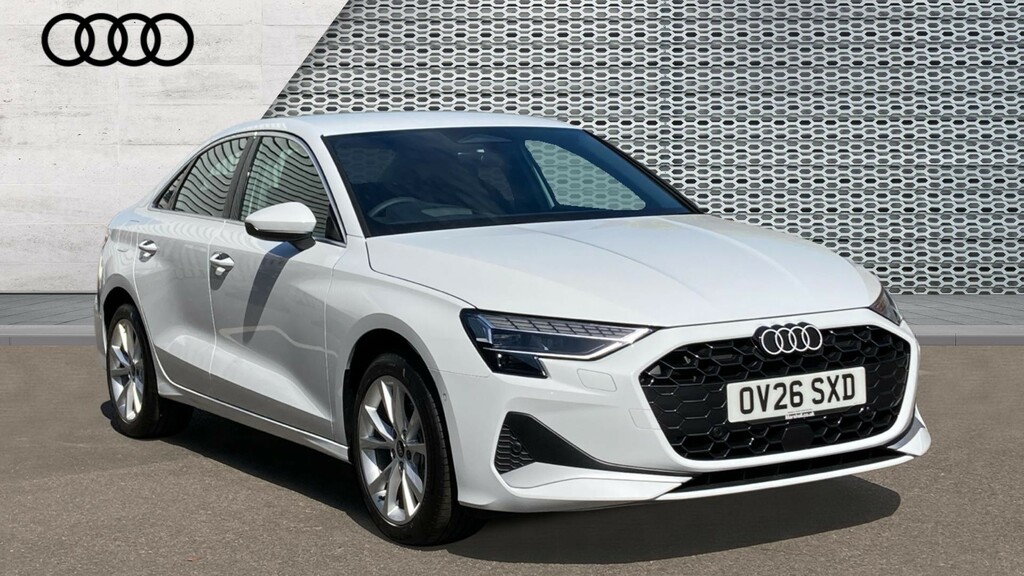 Audi A3 Audi A3 Saloon 1.5 Tfsi 116 Sport S Tronic Te White