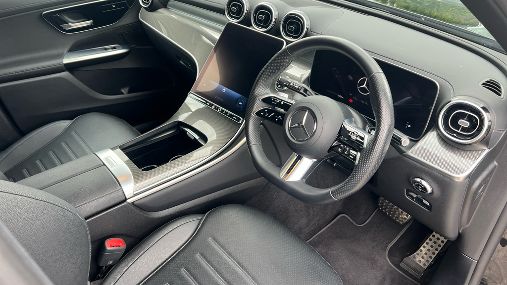 Mercedes-Benz GLC Class Glc 300 4Matic Amg Line 9G-tronic KW73VFV Black #3