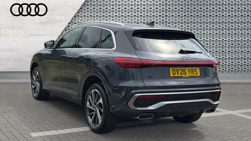 Audi Q5 Audi Q5 Estate 2.0 Tfsi Quattro S Line S Troni Grey #3
