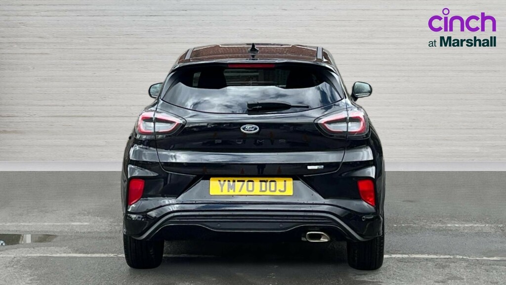Ford Puma Puma 1.0 Ecoboost Hybrid Mhev St-line X YM70DOJ Black #4