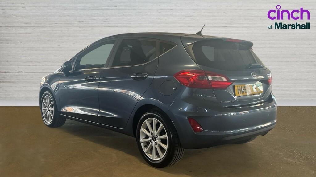 Ford Fiesta Fiesta 1.0 Ecoboost Titanium HW68FZD Blue #5