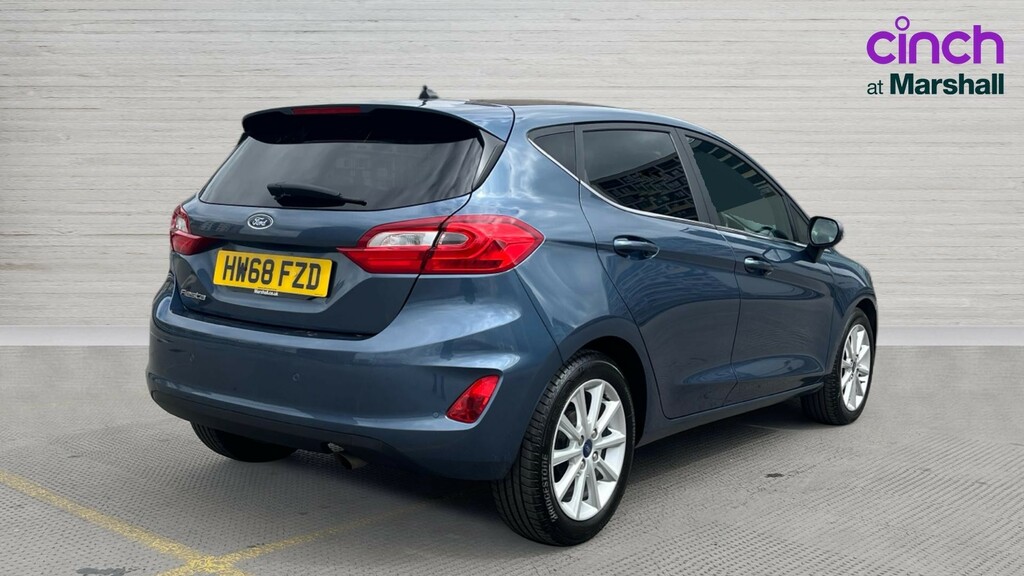 Ford Fiesta Fiesta 1.0 Ecoboost Titanium HW68FZD Blue #3