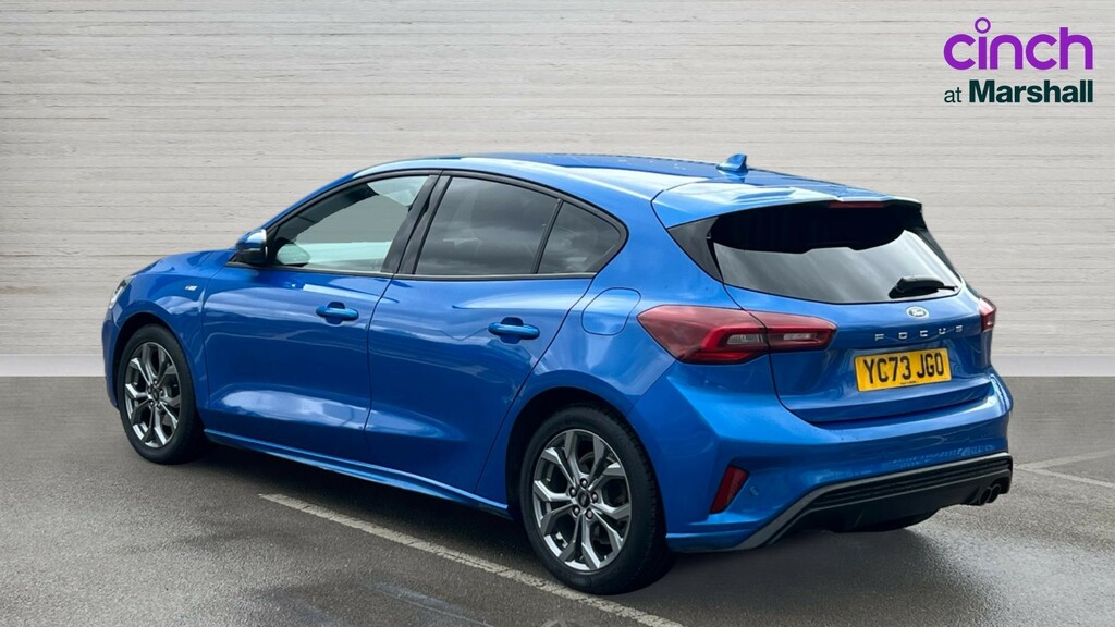 Ford Focus Focus 1.0 Ecoboost St-line YC73JGO Blue #5