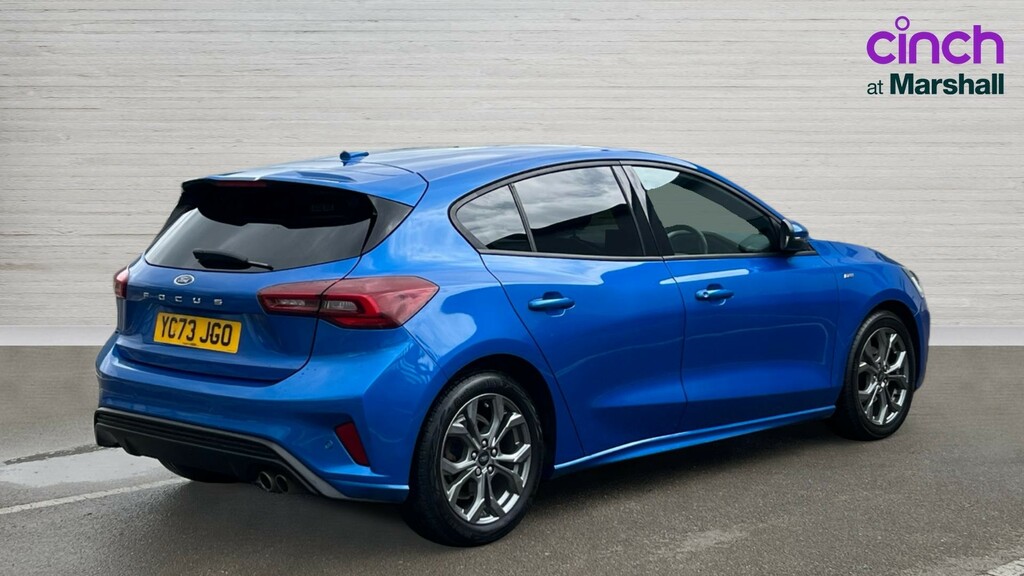Ford Focus Focus 1.0 Ecoboost St-line YC73JGO Blue #3
