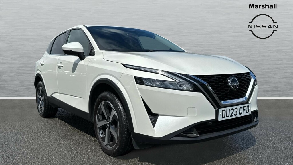Nissan Qashqai Qashqai 1.3 Dig-t Mh 158 N-connecta Xtronic White
