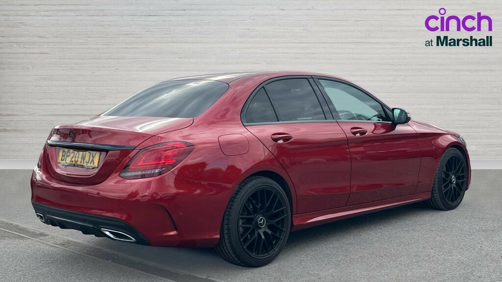 Mercedes-Benz C Class C Class C300d Amg Line Edition Premium 9G-tron BP20NJX Red #3