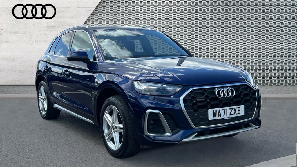 Audi Q5 Q5 40 Tdi Quattro S Line S Tronic Blue