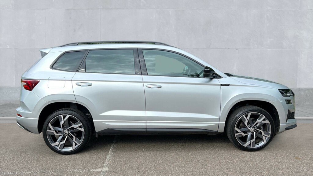 Skoda Karoq Karoq 1.5 Tsi Sportline Dsg YG25UGF Silver #4