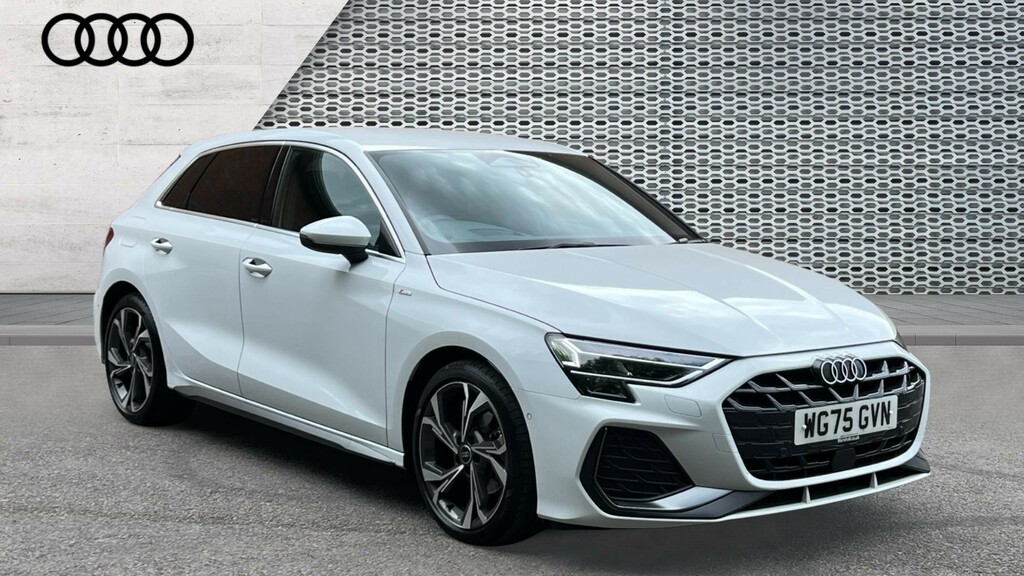 Audi A3 A3 1.5 Tfsi 150 S Line S Tronic White