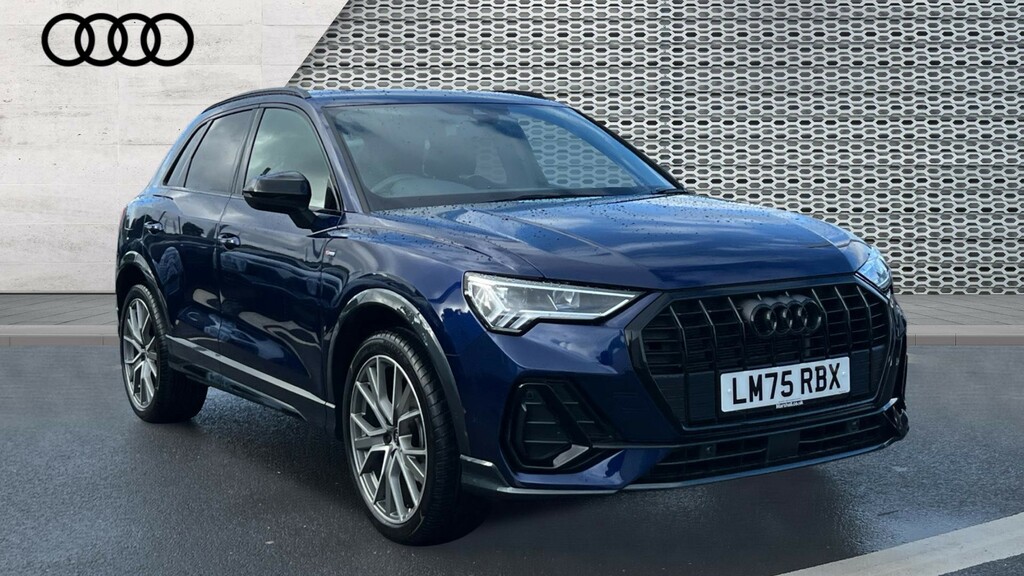 Audi Q3 Q3 35 Tfsi Black Edition S Tronic 20 Alloy Blue