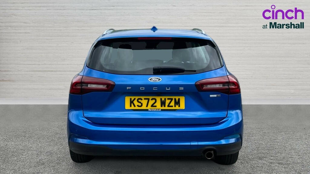 Ford Focus Focus 1.0 Ecoboost Hybrid Mhev 155 Titanium Au KS72WZM Blue #4