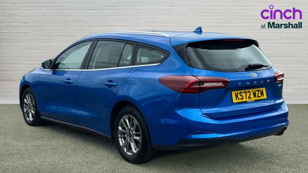 Ford Focus Focus 1.0 Ecoboost Hybrid Mhev 155 Titanium Au KS72WZM Blue #5