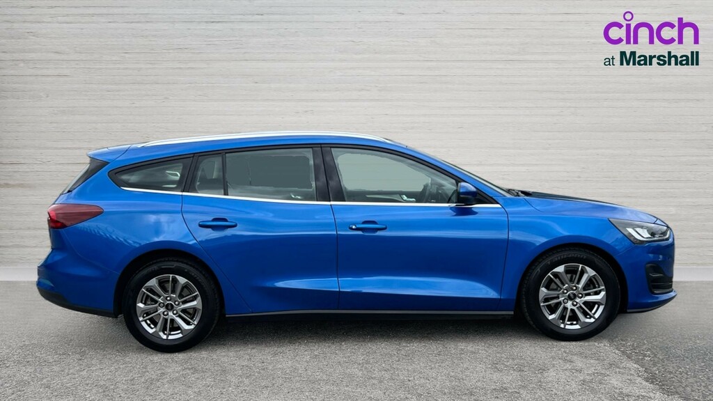 Ford Focus Focus 1.0 Ecoboost Hybrid Mhev 155 Titanium Au KS72WZM Blue #2