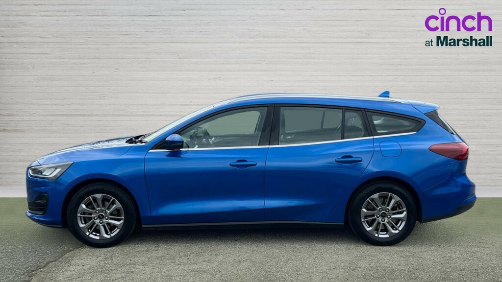 Ford Focus Focus 1.0 Ecoboost Hybrid Mhev 155 Titanium Au KS72WZM Blue #6