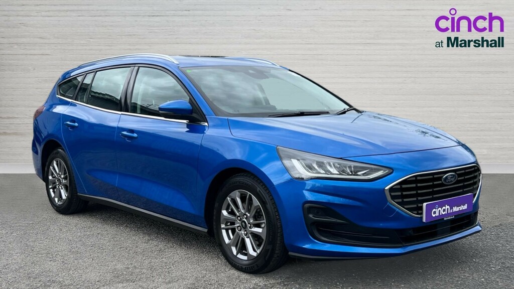Ford Focus Focus 1.0 Ecoboost Hybrid Mhev 155 Titanium Au Blue