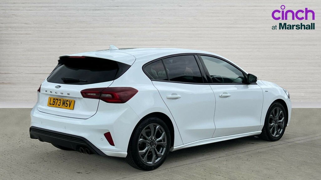 Ford Focus Focus 1.0 Ecoboost St-line LB73MSV White #3