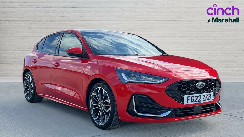 Ford Focus Focus 1.0 Ecoboost Hybrid Mhev 155 St-line Vignale Red