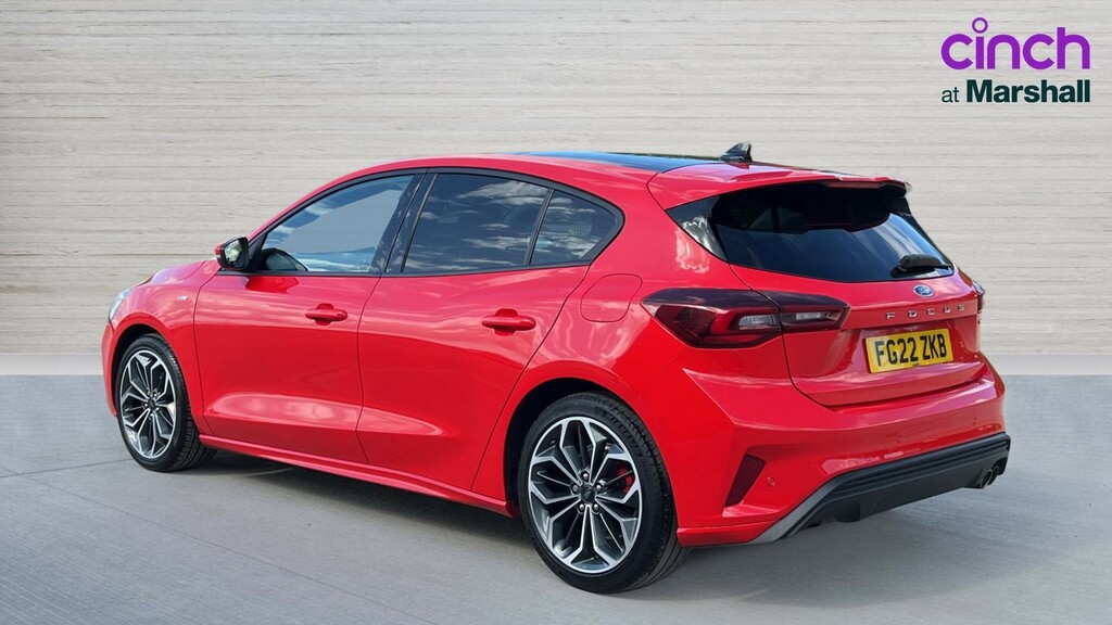 Ford Focus Focus 1.0 Ecoboost Hybrid Mhev 155 St-line Vignale FG22ZKB Red #5
