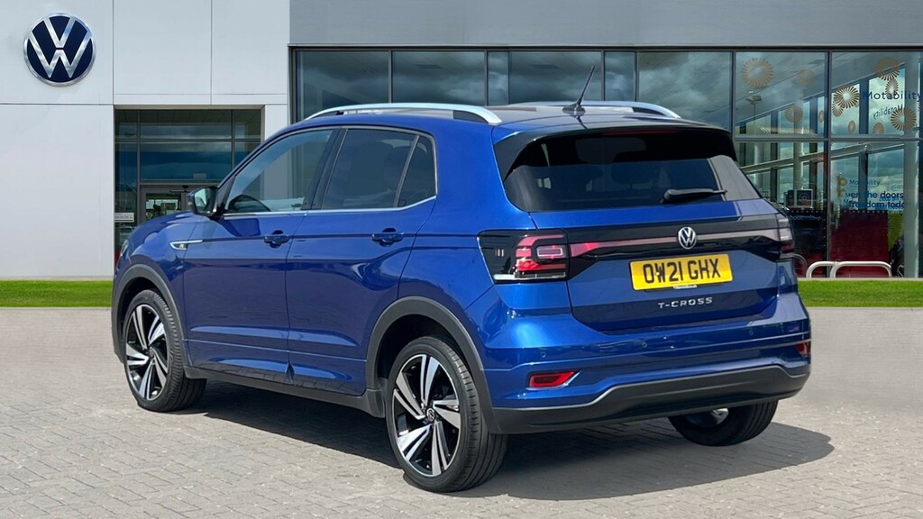 Volkswagen T-Cross T-cross 1.0 Tsi 110 R-line Dsg OW21GHX Blue #3