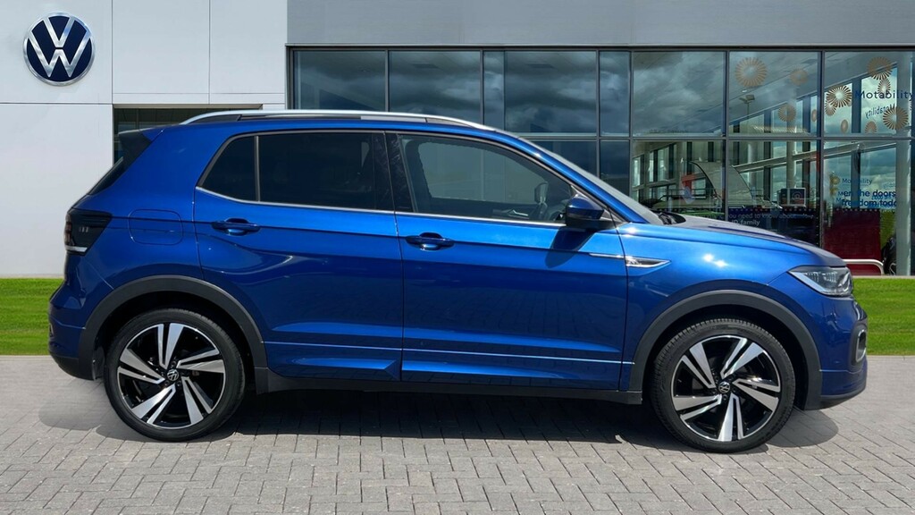 Volkswagen T-Cross T-cross 1.0 Tsi 110 R-line Dsg OW21GHX Blue #4