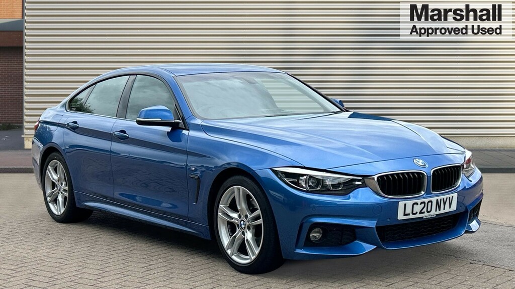 BMW 4 Series 4 Series 420I M Sport Professional Media Blue
