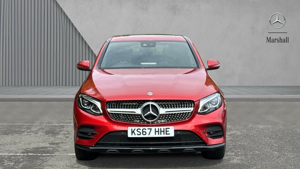 Mercedes-Benz GLC Class Glc Coupe Glc 250D 4Matic Amg Line Prem Plus 9 KS67HHE Red #6