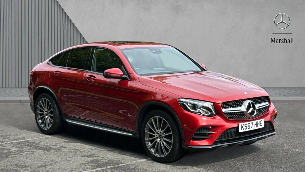 Mercedes-Benz GLC Class Glc Coupe Glc 250D 4Matic Amg Line Prem Plus 9 Red